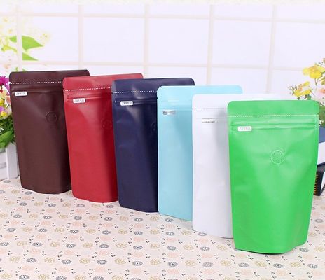 湿気防止50gは1つの方法弁と自動防漏式ホイルのコーヒー袋の包装を立てる