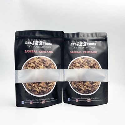 アルミ ホイルの明確な窓が付いている防水食品包装袋