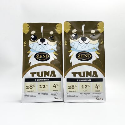 ガセットと立っている注文の印刷のぬれたペット フード包装袋500Gの自己