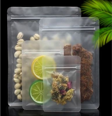 多数のサイズの明確な無光沢のプラスチック80-140mic CPP包装のジッパーのパッキング袋