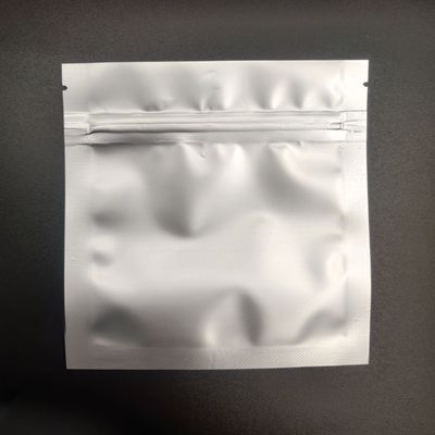 Resealableジッパーが付いている明確な平底のAL CPPの銀製アルミニウム食品包装袋の袋