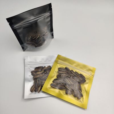 Resealableジッパーが付いている明確な平底のAL CPPの銀製アルミニウム食品包装袋の袋
