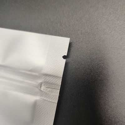Resealableジッパーが付いている明確な平底のAL CPPの銀製アルミニウム食品包装袋の袋