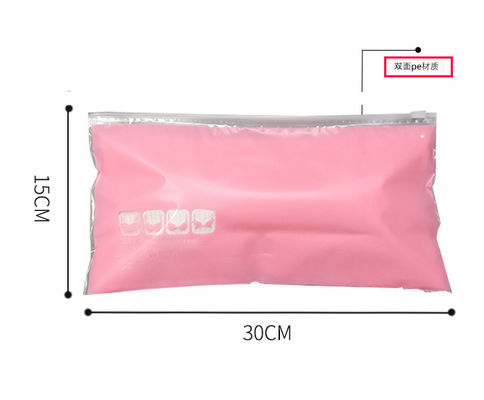 ISO9001ジッパー ロックの洗濯物入れ袋の衣服のための再使用可能な上のジッパー袋