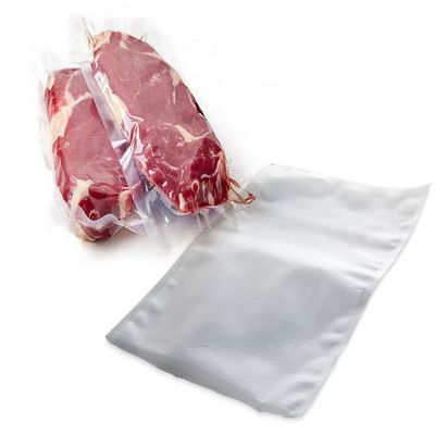 気密の前に切られた真空のシーラーは食品包装のための真空バッグを200micを袋に入れる