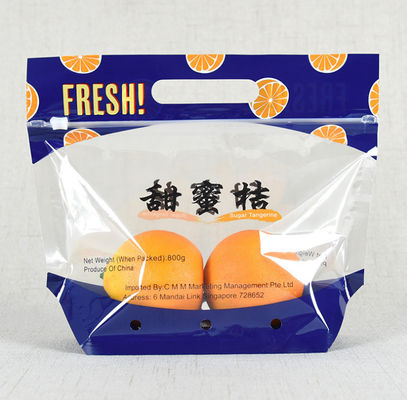野菜フルーツのための昇進のBoppのプラスチック ジッパーの食品包装袋の袋の側面のガセット