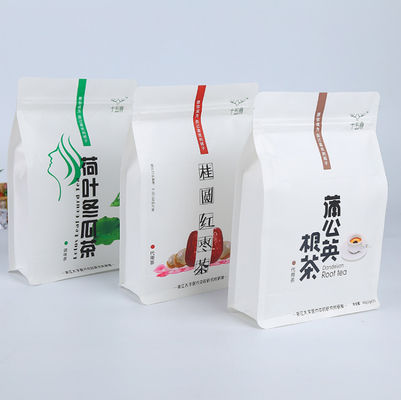 Flexoは10~220ミクロン クラフト紙包装袋の袋の食品等級の上の立場を印刷した