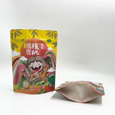 くだらない食糧アルミ ホイルの立場のジッパーの包装の袋袋の多サイズ