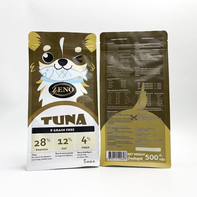 アルミ ホイル適用範囲が広い犬猫の鳥はペットのための食品包装袋3KGに与える