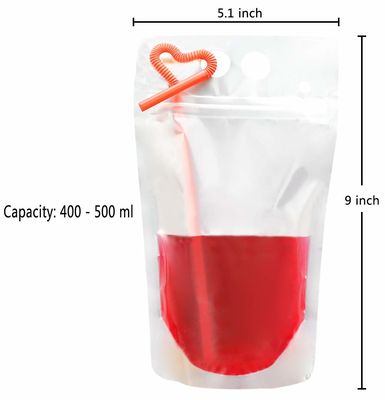 ハンドルとのレストラン党液体の包装の袋160z 32oz
