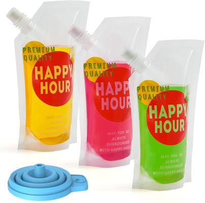 300ミクロンはプラスチック ジュースの飲み物袋の袋のグラビア印刷の印刷を噴出