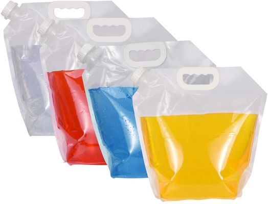 ペット5Lくまのプラスチック液体の袋を印刷するグラビア印刷は証拠をかぐ